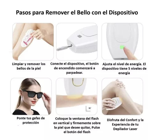 Depilador Láser Ipl