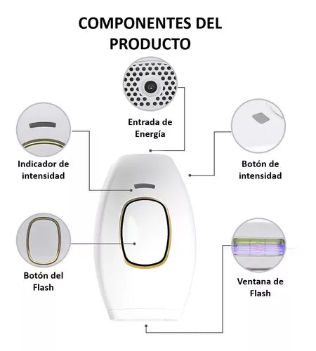 Depilador Láser Ipl