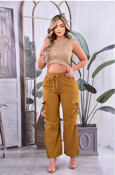 PANTALÓN CARGO PARA DAMA