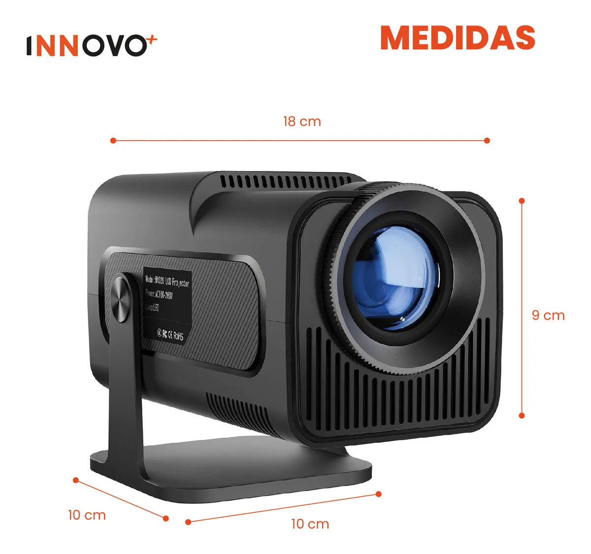 Mini Proyector Hy320 Mini Pro 4k Wifi