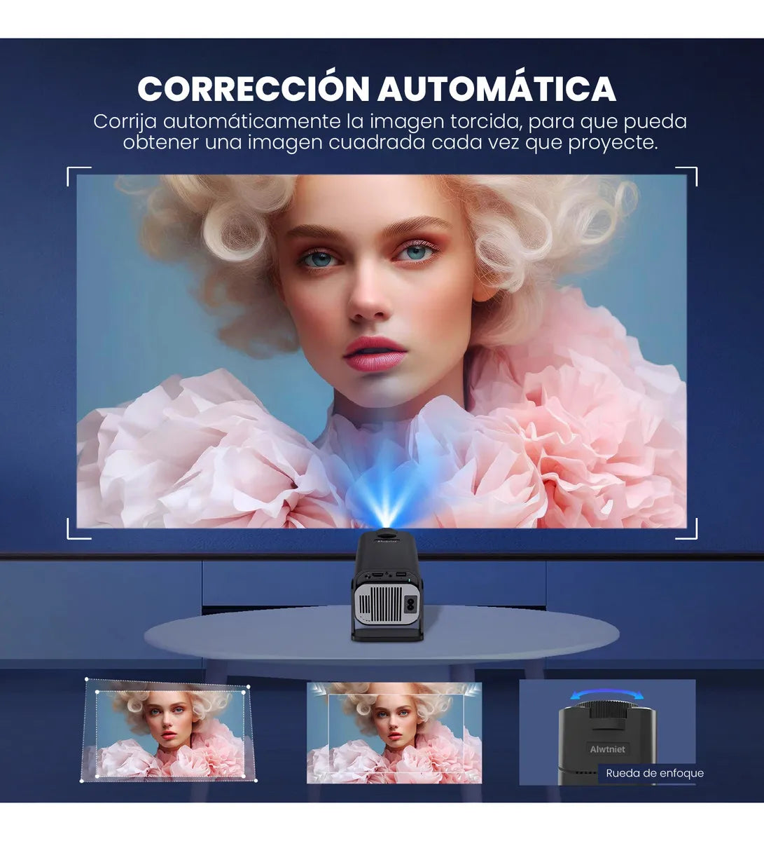 Mini Proyector Hy320 Mini Pro 4k Wifi