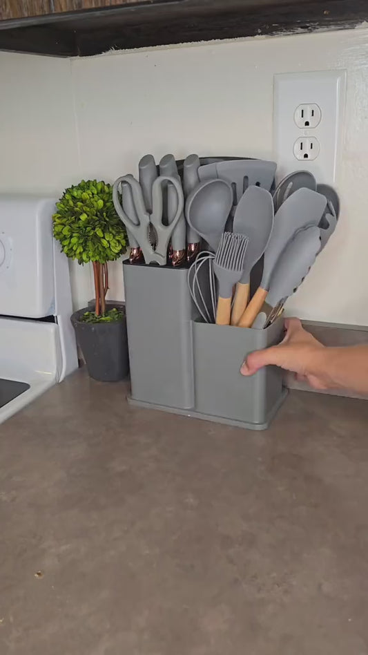 **Juego de Cucharones Premium – Cocina Fácil y Práctica** 🍳✨